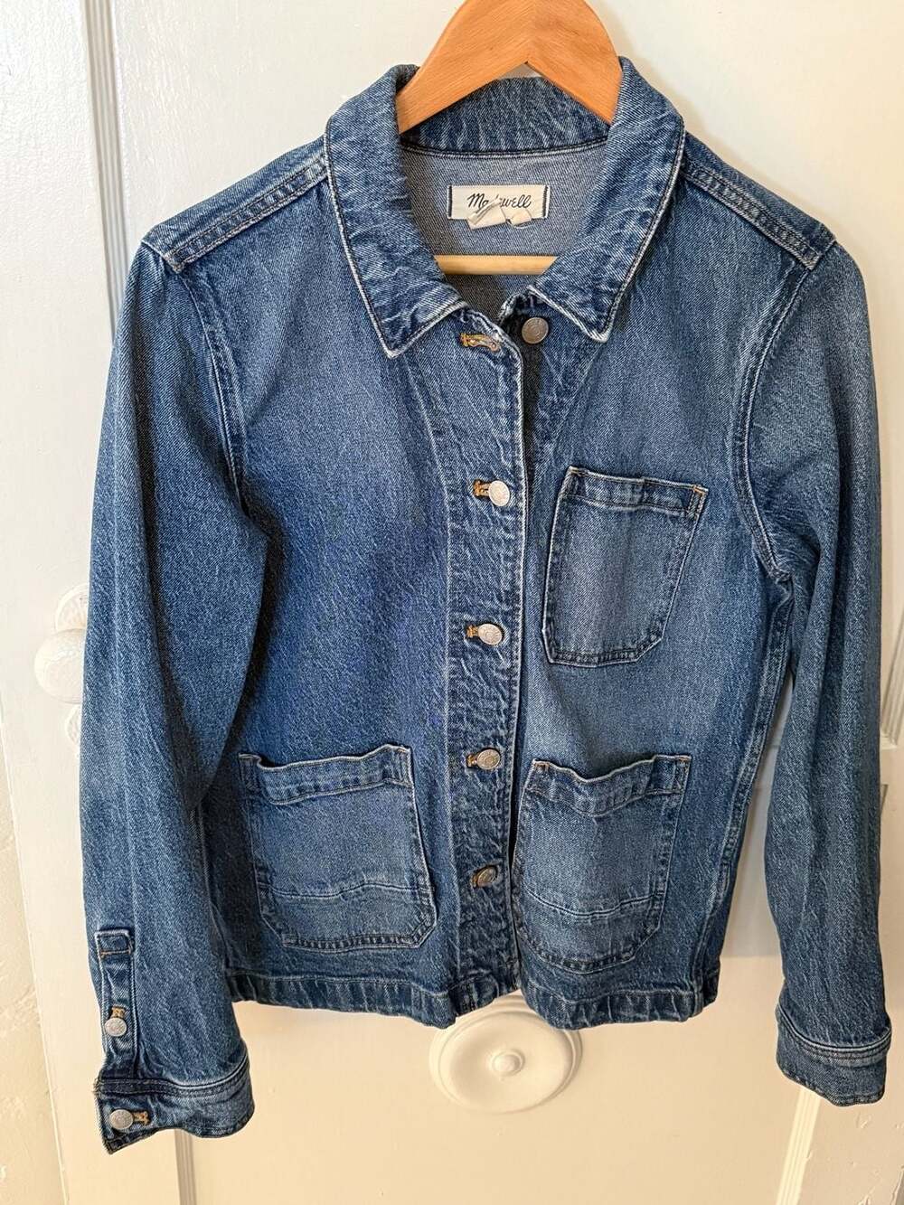 Madewell Denim Chore Jacket Medium Wash